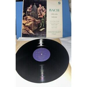 Bach Organ Music Walter Kraft Organ Vox Stereo 511.440 Tintoretto Cover Art